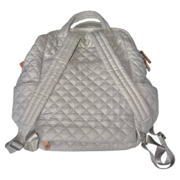 MZ Wallace | Top Handle Light Grey Backpack | EUC - Picture 7 of 10